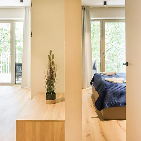 Z 2 Sypialniami Greeneri - Taras - Bryza Apartment *